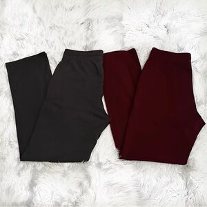 SET OF 2! Women Willit Cotton Comfy Sweatpants Size S